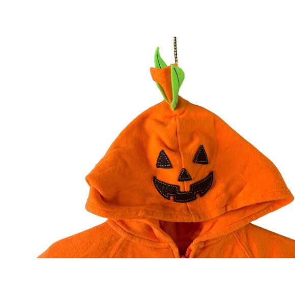 Small Wonders Infant Baby 6 9 Months Long Sleeve Zip Up Jacket Coat Pumpkin Hall - Picture 3 of 6